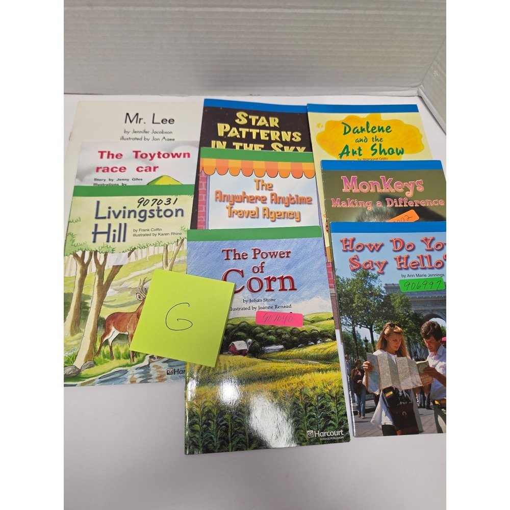 Lot G Elementary School Readers Homeschool summer tutoring books